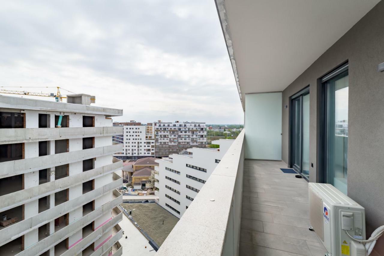 Bpr Chic White Home With Terrace & A/C & Garage ブダペスト エクステリア 写真